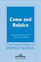 Come and Rejoice SATB choral sheet music cover